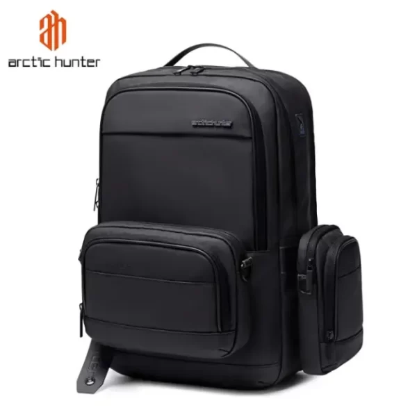 ARCTIC HUNTER B00483 3IN1 WATERPROOF ANTI THEFT BACKPACK WITH 2 DETACHABLE CROSSBODY BAGS WITH LAPTOP COMPARTMENT