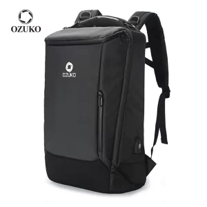 OZUKO Men 9060L Laptop Backpack Multifunction Large Capacity Waterproof Backpacks Male Business Travel